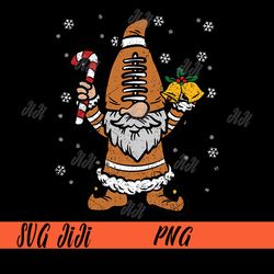 football gnome christmas png, x-mas candy cane sport snowflakes png