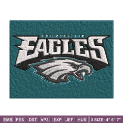 philadelphia eagles logo embroidery, nfl embroidery, sport embroidery, logo embroidery, nfl embroidery design