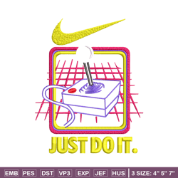 retro nostalgia game nike embroidery design, logo embroidery, nike design, embroidery file, logo shirt, instant download