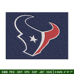 houston texans logo embroidery, nfl embroidery, sport embroidery, logo embroidery, nfl embroidery design