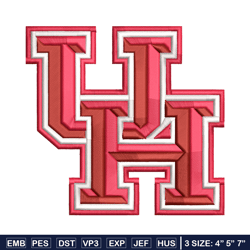 houston cougars embroidery design, houston cougars embroidery, logo sport, sport embroidery, ncaa embroidery.