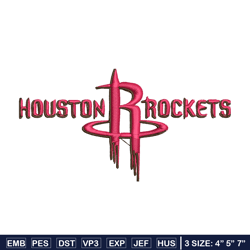 houston rockets logo embroidery, nba embroidery, sport embroidery, logo embroidery, nba embroidery design