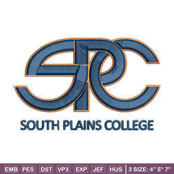 south plains college embroidery design, south plains college embroidery, logo sport, sport embroidery, ncaa embroidery.