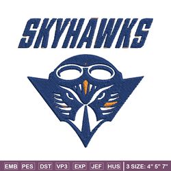 tennessee martin skyhawks embroidery design, tennessee martin skyhawks embroidery, sport embroidery, ncaa embroidery.