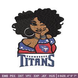 tennessee titans girl embroidery design, nfl girl embroidery, tennessee titans embroidery, nfl embroidery