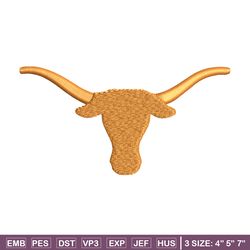 texas longhorns embroidery design, texas longhorns embroidery, logo sport, sport embroidery, ncaa embroidery.