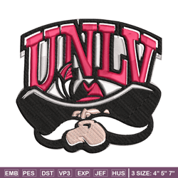 unlv rebels embroidery design, unlv rebels embroidery, logo sport, sport embroidery, ncaa embroidery.