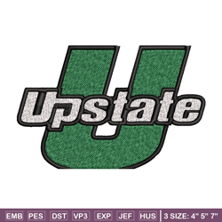 usc upstate spartans embroidery design, usc upstate spartans embroidery, logo sport embroidery, ncaa embroidery.