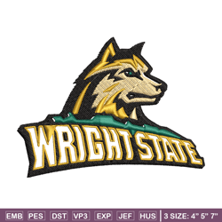 wright state raiders embroidery design, wright state raiders embroidery, logo sport, sport embroidery, ncaa embroidery.