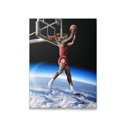 michael jordan canvas art wall canvas for living room home decor