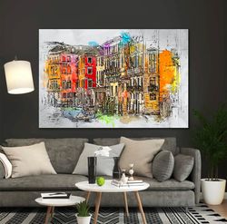 italy city landscape,venice grand canal painting,venice painting,grand canal canvas painting,venice canal painting,italy