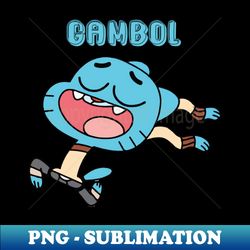 gumball - digital sublimation download file - bold & eye-catching