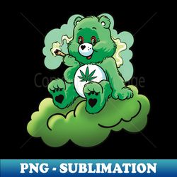 weed bear - sublimation-ready png file - unlock vibrant sublimation designs