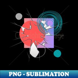 shattered - stylish sublimation digital download - revolutionize your designs