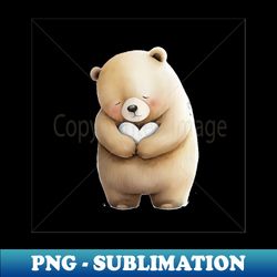 teddy bear - sublimation-ready png file - unleash your creativity