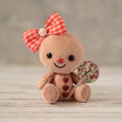 miniature gingerbread baby 2.36"(6cm)