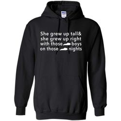 she grew up on those kentucky nights &8211 gildan heavy blend hoodie