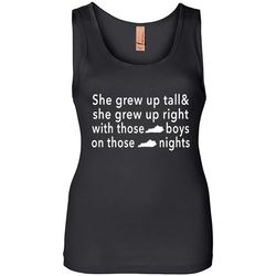 she grew up on those kentucky nights &8211 womens jersey tank