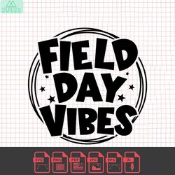 retro field day vibes circle png