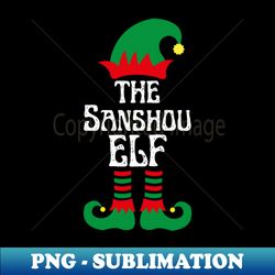 sanshou elf family christmas elf costume - high-quality png sublimation download - enhance your apparel with stunning detail