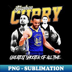 steph curry nba player - png transparent sublimation file - transform your sublimation creations