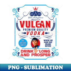 vulcan vodka lts - png sublimation digital download - perfect for creative projects