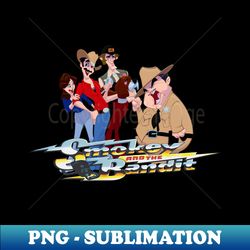 smokey and the bandit - digital sublimation download file - revolutionize your designs