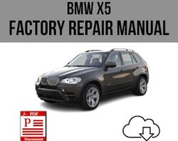 bmw x5 2006-2013 workshop service repair manual download