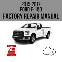ford f-150 2015-2017 workshop service repair manual download