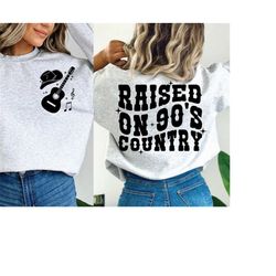 raised on 90s country svg, 90s country png, nashville bachelorette country music svg western 90s shirt country svg cricu