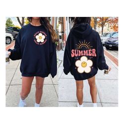 hello summer svg png, retro smile daisy sublimation, aesthetic ocean hoodie t-shirt front back design, distressed groovy