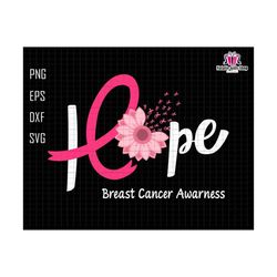 hope svg, breast cancer awareness svg, think pink svg, cancer survivor svg, fight cancer svg, pink ribbon svg, cancer support team svg
