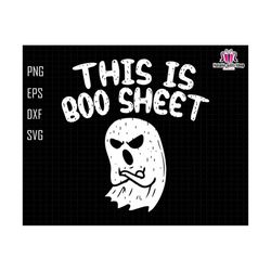 this is boo sheet svg, halloween trendy svg, ghost cute svg, funny halloween svg, digital file svg, retro halloween, svg files for cricut