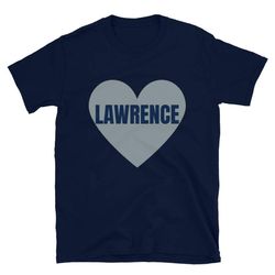 lawrence dallas football t-shirt, funny unisex love lawrence novelty gift shirt