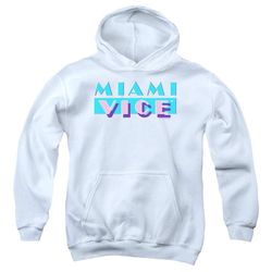 miami vice &8211 logo youth pull over hoodie