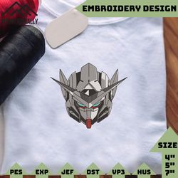 anime inspired embroidery designs, machine embroidery design file, pes, dst, jef, vp3, hus, instant download, robot anime embroidery designs