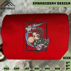 anime inspired embroidery designs, anime character embroidery files, machine embroidery files format dst