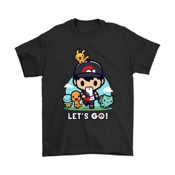 let&8217s go chibi starter pokemon shirts