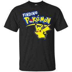 agr finding pokemon happy pikachu t-shirt