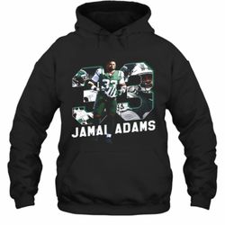 jamal no. 33 new york football player adams hoodie