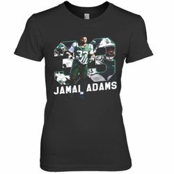 jamal no. 33 new york football player adams premium women&039s t-shirt