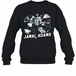 jamal no. 33 new york football player adams sweatshirt