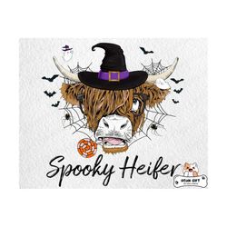 spooky heifer halloween png, halloween witch, halloween ghost png, spooky season png, happy halloween png, spooky png for sublimation