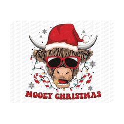 mooey christmas png, cows sublimation design, christmas holstein png, merry christmas png, western christmas cows png, christmas squad png