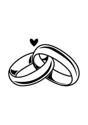 marriage rings svg , ring svg, wedding svg, clipart, silhouette, cricut, engagement ring svg, marriage svg