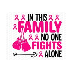 breast cancer no one fights alone boxing png, breast cancer awareness png, cancer survivor, pink ribbon png, cancer awareness, fight cancer