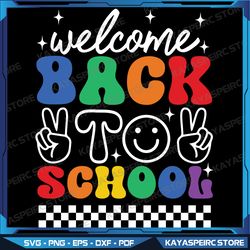 welcome back to school svg, retro back to school svg, back to school shirt svg, instant download