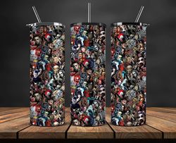 halloween tumbler wrap ,halloween tumbler png, halloween png,halloween gifts,movies halloween  79