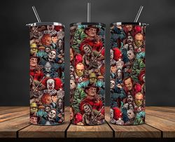 halloween tumbler wrap ,halloween tumbler png, halloween png,halloween gifts,movies halloween  80