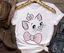 disney the aristocats marie large face tshirt, the aristocats shirt,magic kingdom, walt disney world tee, disneyland fam